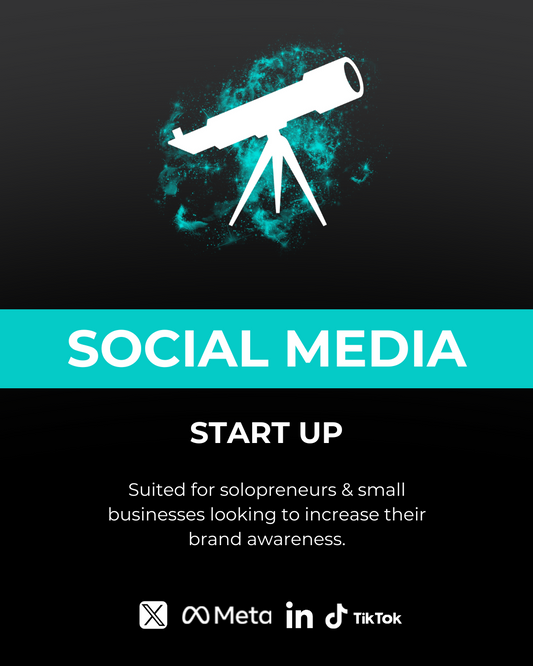 Start-Up Social Media Management Package