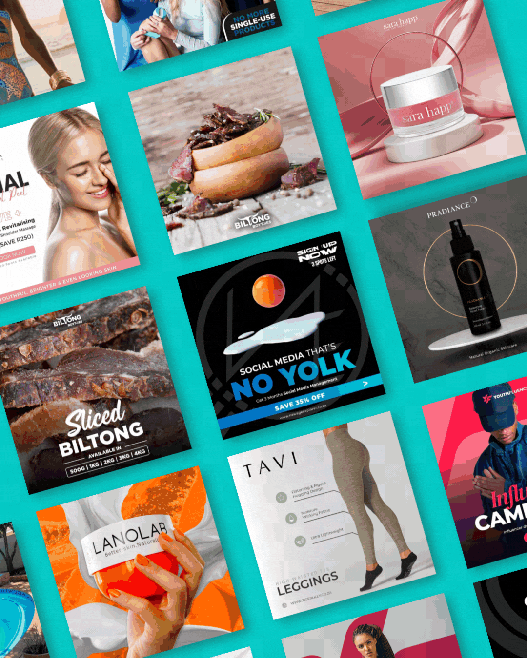 8 x Social Media Posts